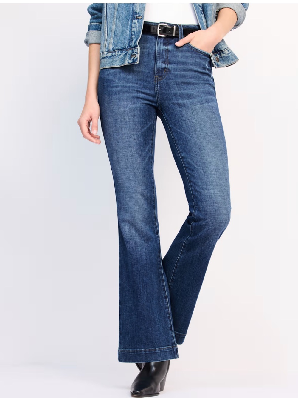 STUDIO BLUE Katrina Flare Jean - Indigo - 10
